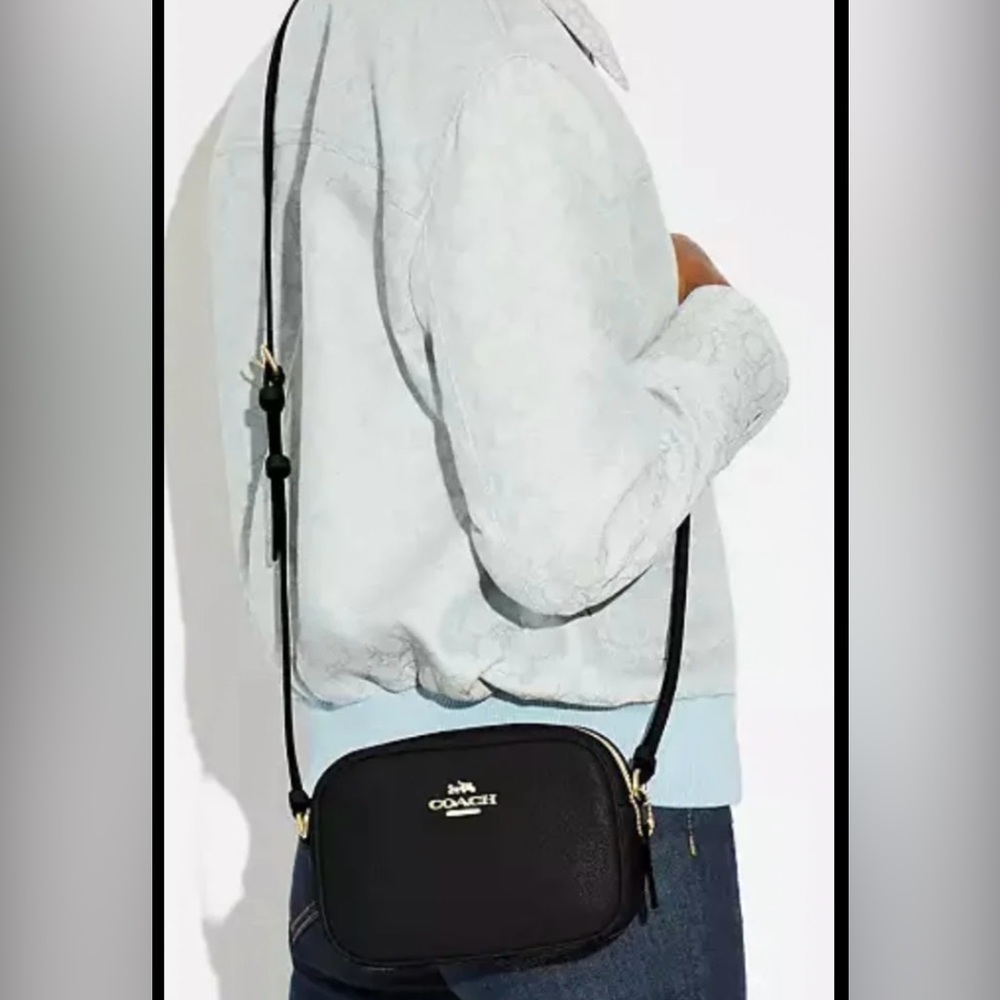 Authentic Coach Elegant Black Crossbody Bag